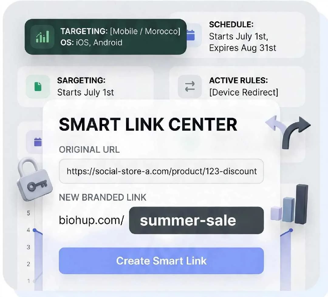 Screenshot of the app short URL editing page